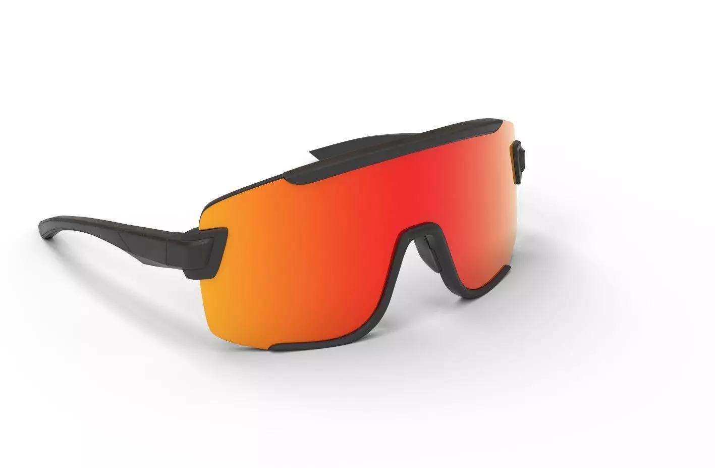 Wildcat sunglasses Low-poly 3D model_0