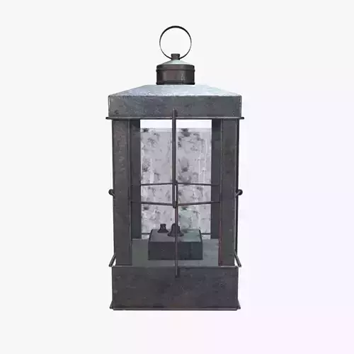 Medieval Lantern Low-poly 3D model