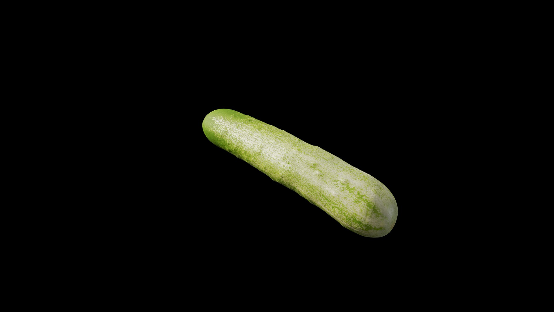 Anydrafts Cucumis sativus 06 Low-poly 3D model_6