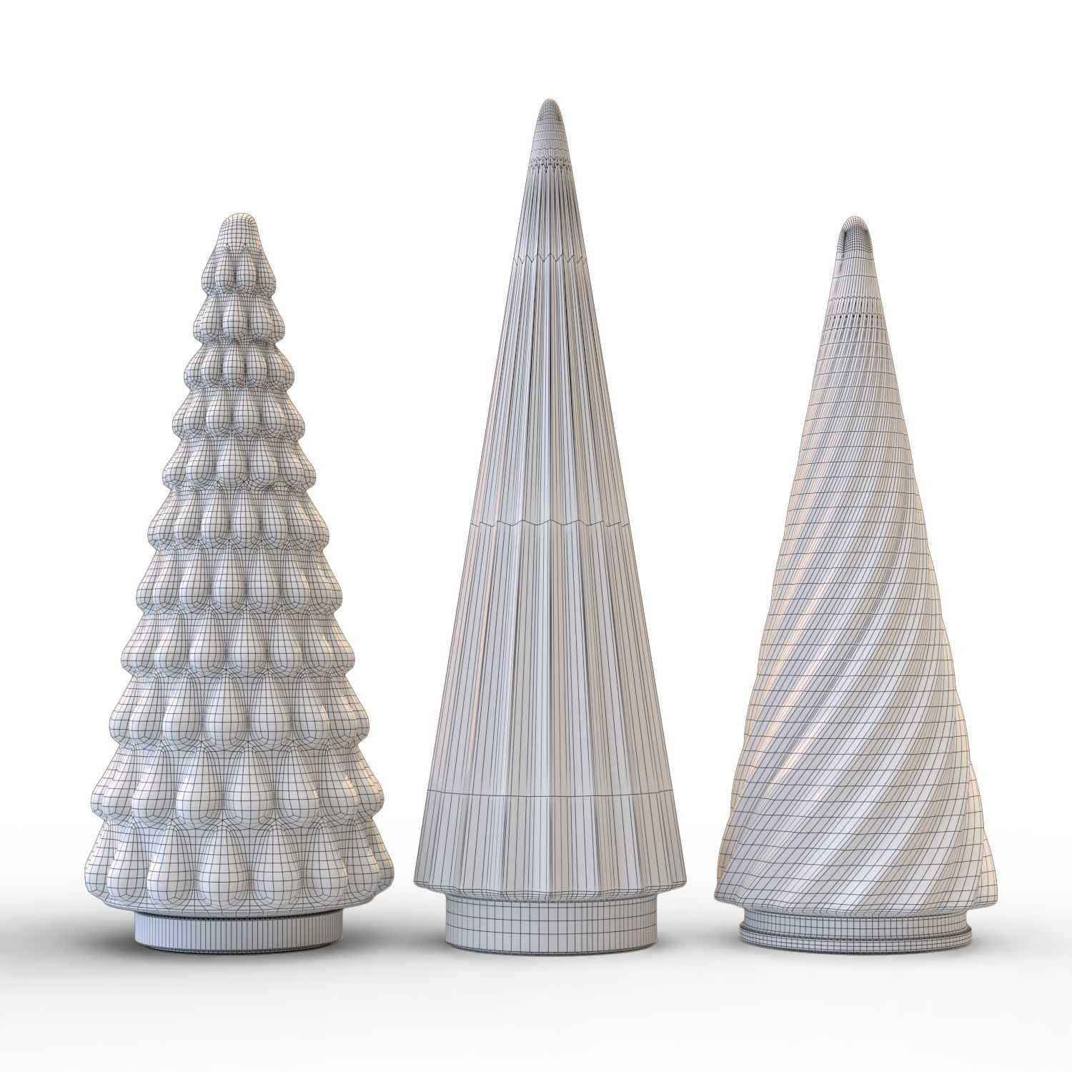 Jysk Christmas tree  3D model_1