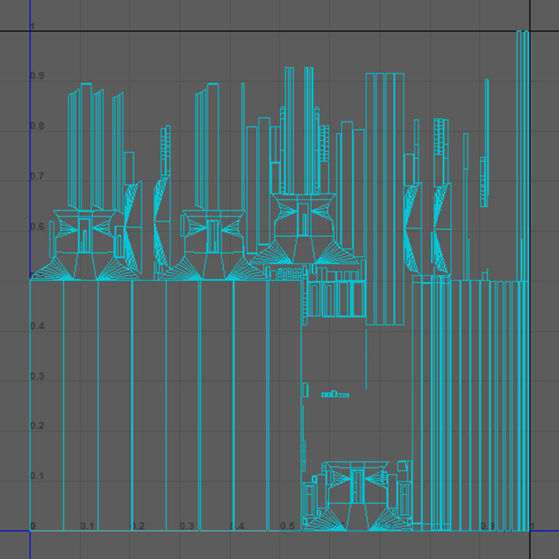 Medieval Table V04 Low-poly 3D model_11