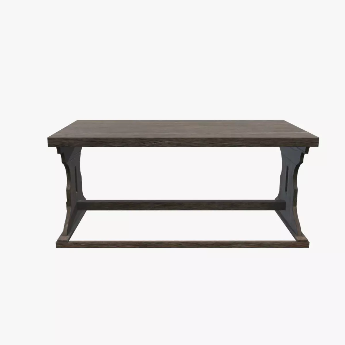 Medieval Table V04 Low-poly 3D model_0