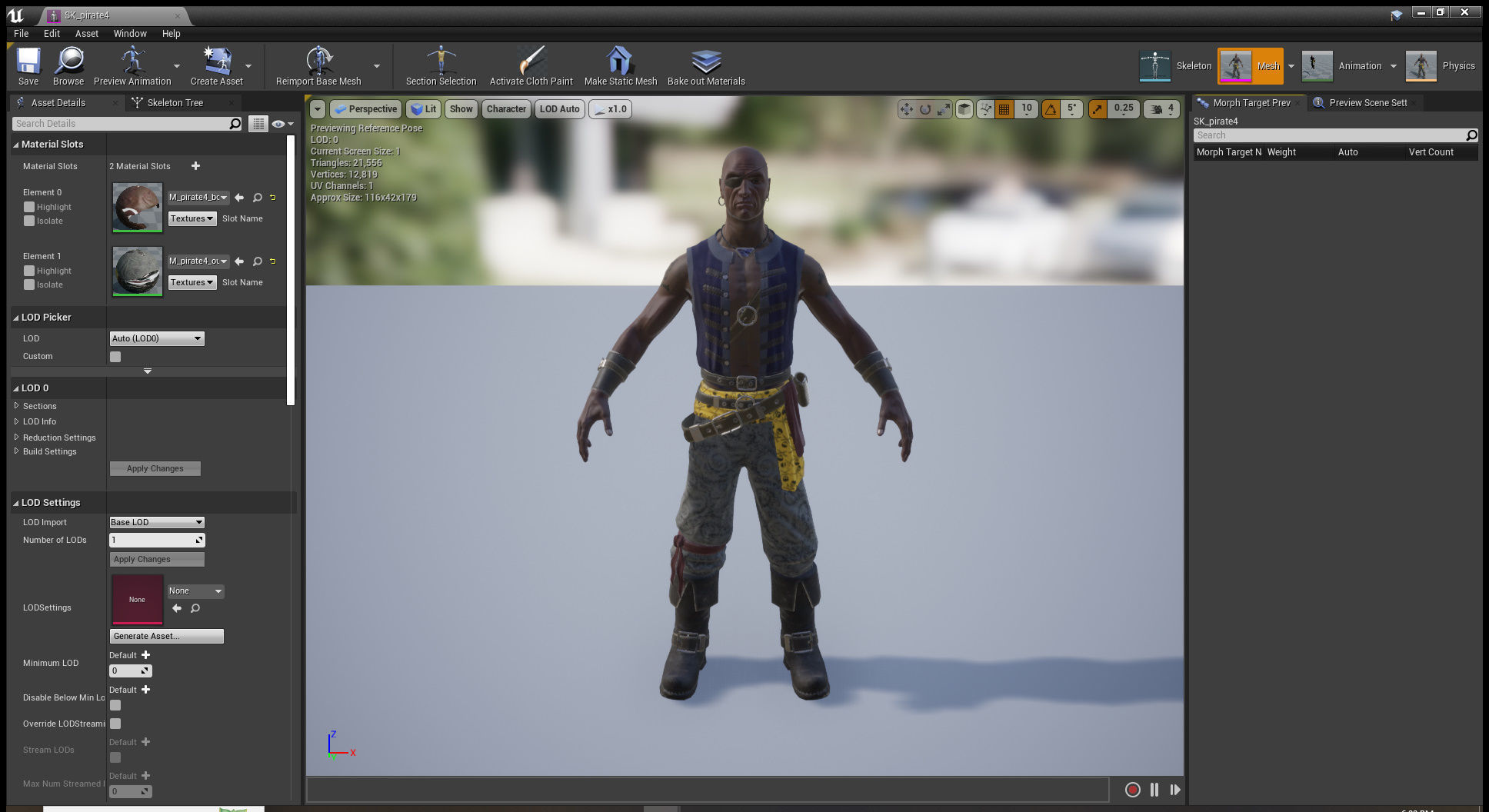 PIRATE R4 Low-poly 3D model_18