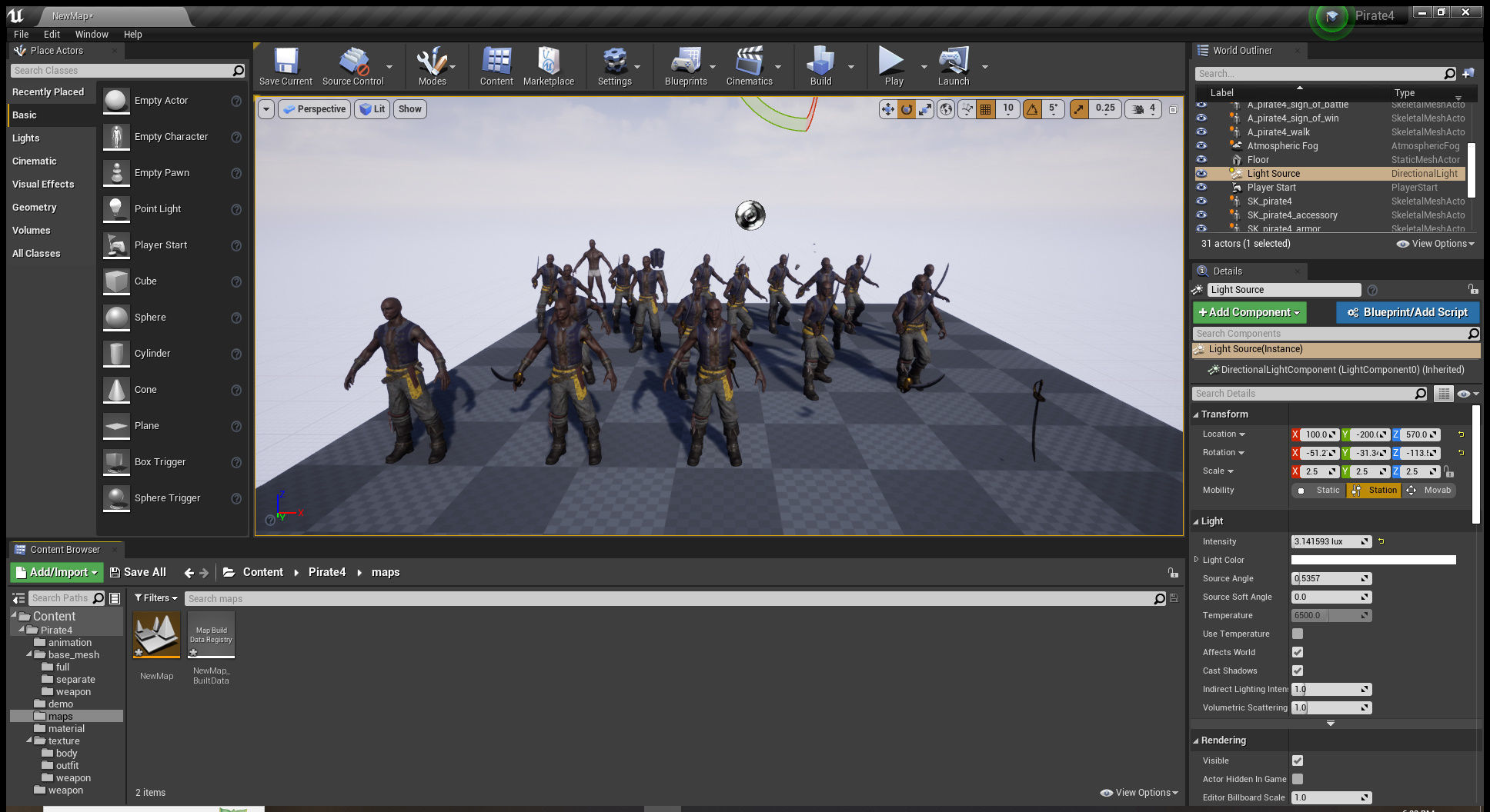 PIRATE R4 Low-poly 3D model_19