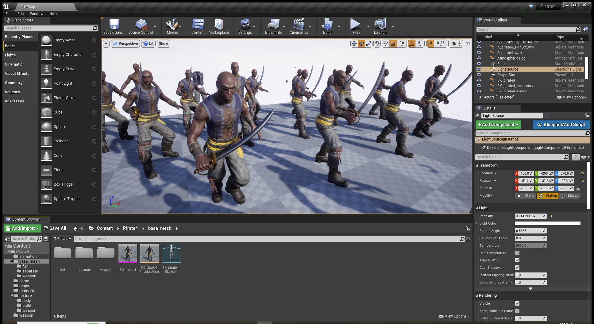 PIRATE R4 Low-poly 3D model_21