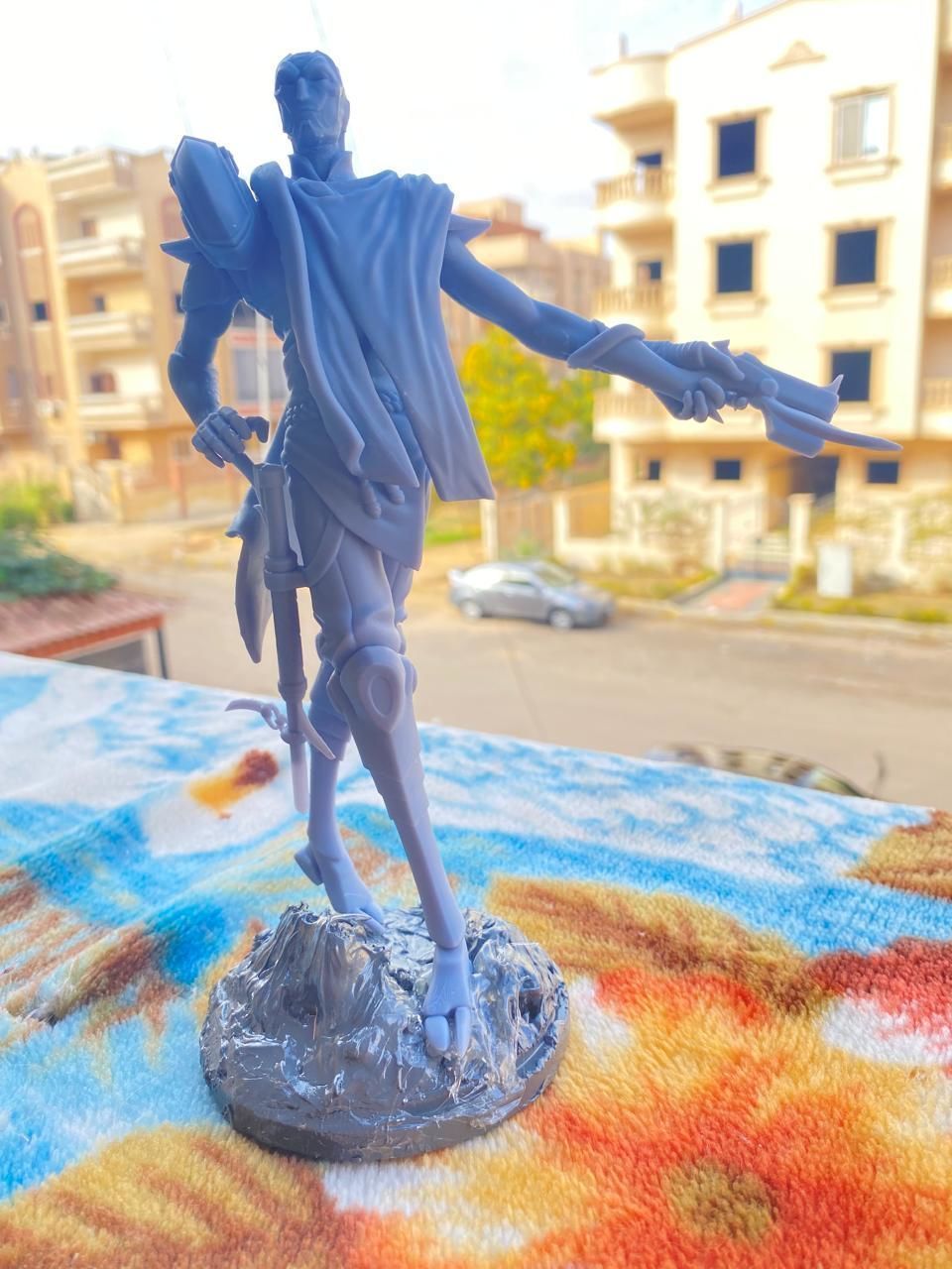 jhin fan art league of legends 3D print model_8