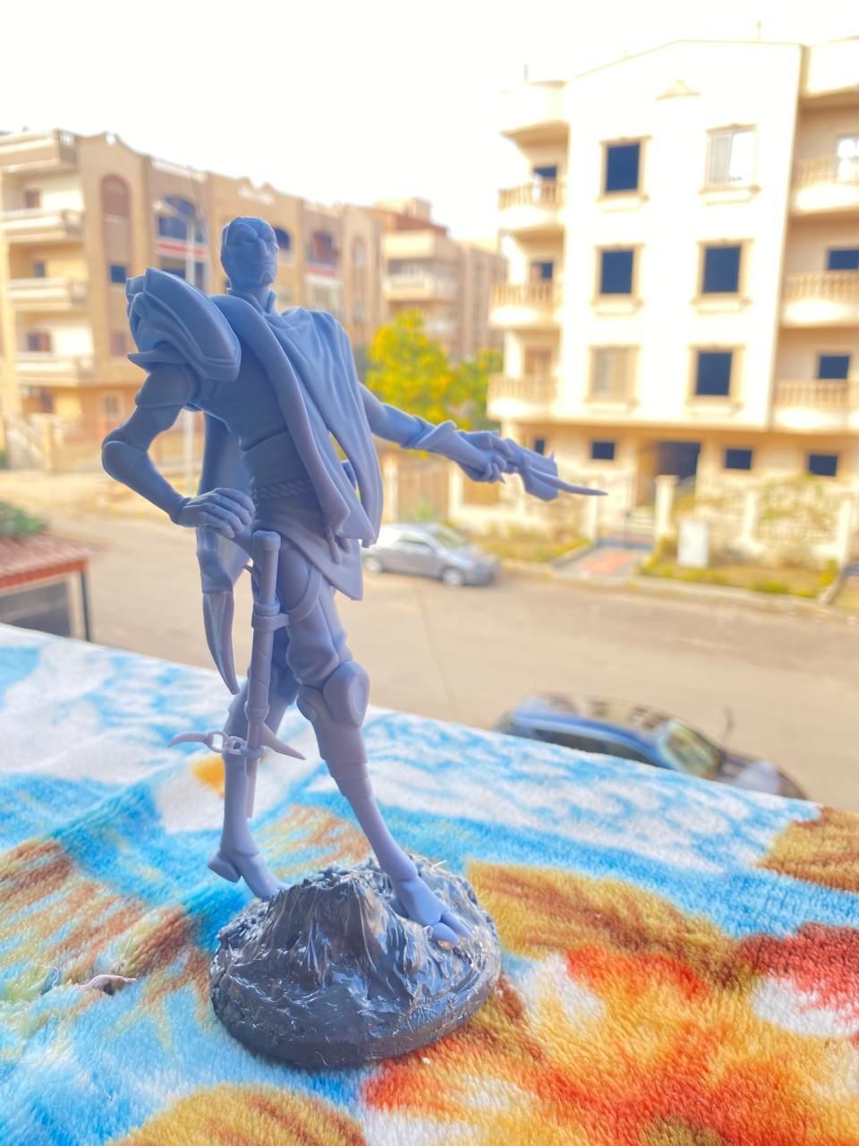 jhin fan art league of legends 3D print model_9