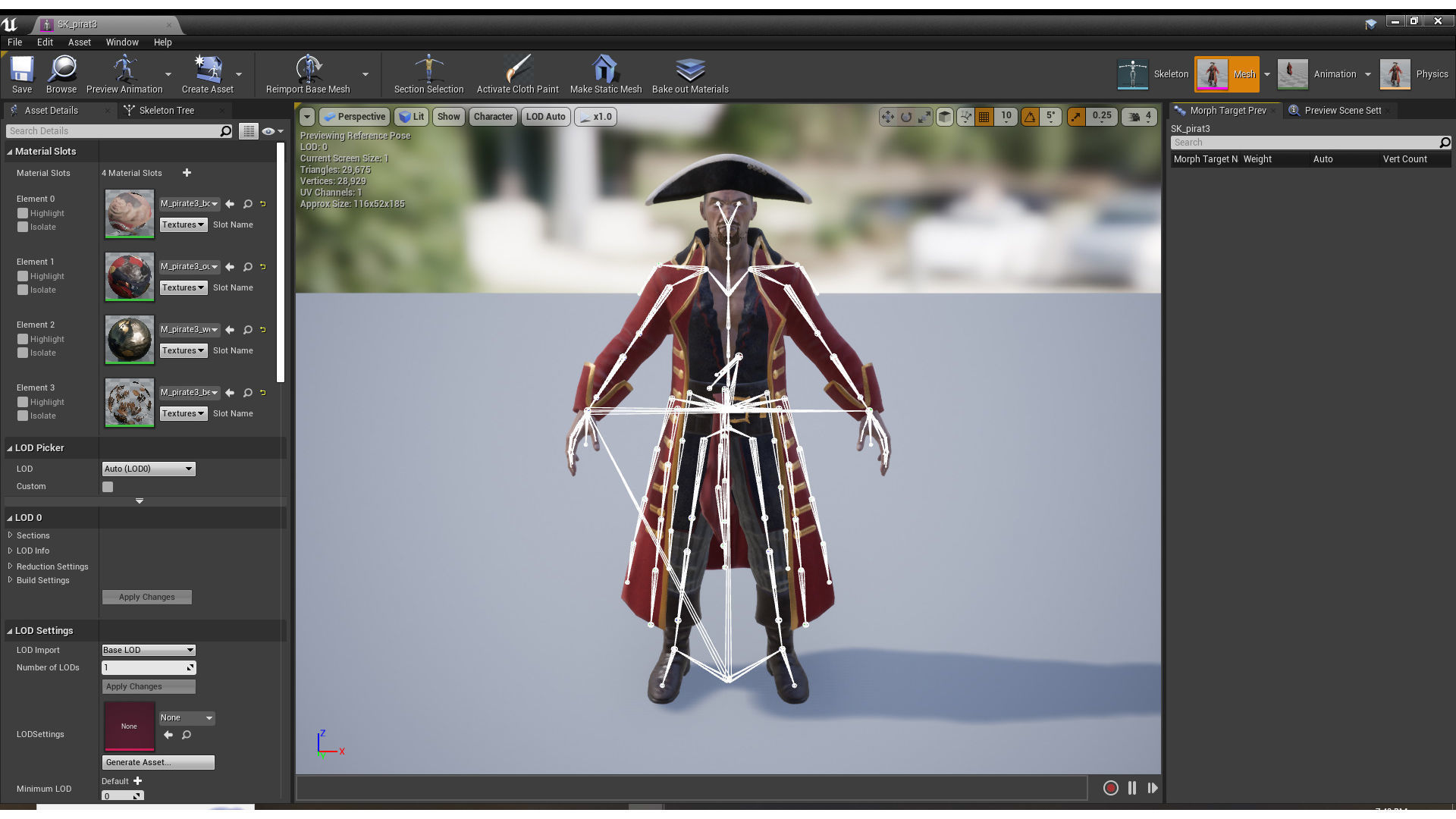 PIRATE R3 Low-poly 3D model_18