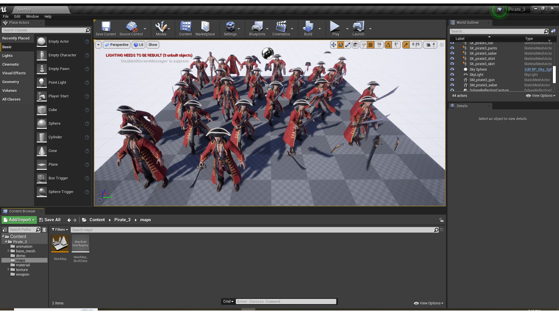 PIRATE R3 Low-poly 3D model_16