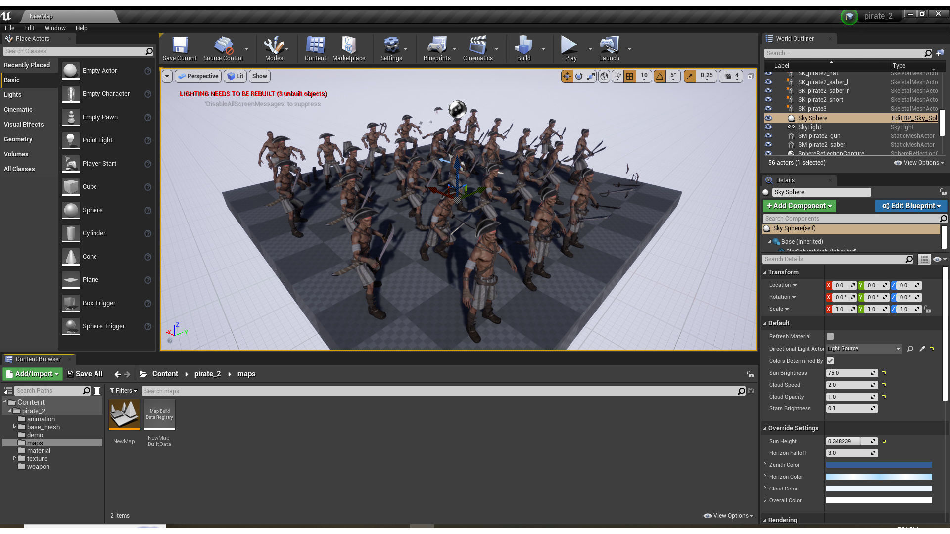 PIRATE R2 Low-poly 3D model_19