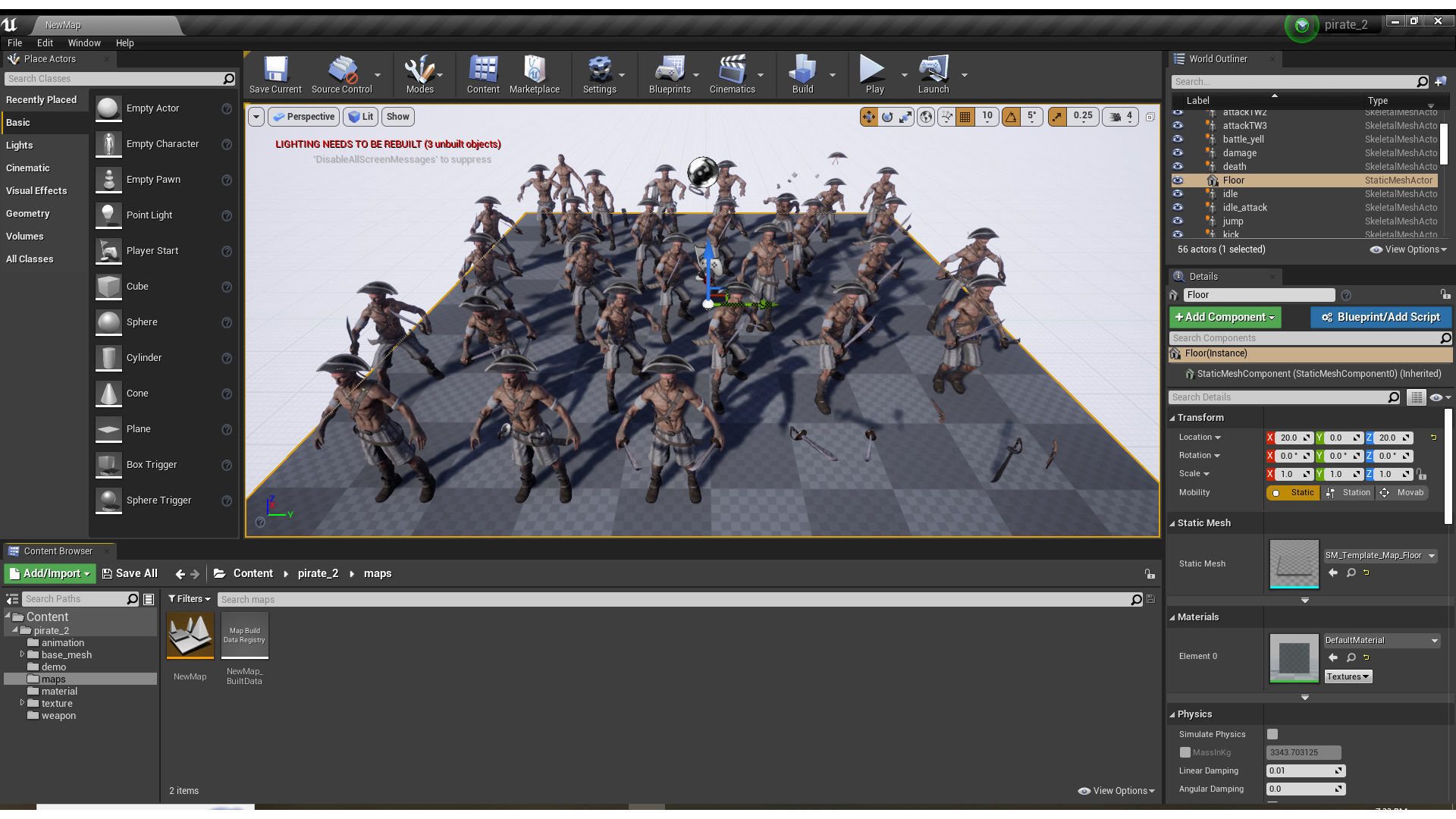 PIRATE R2 Low-poly 3D model_18