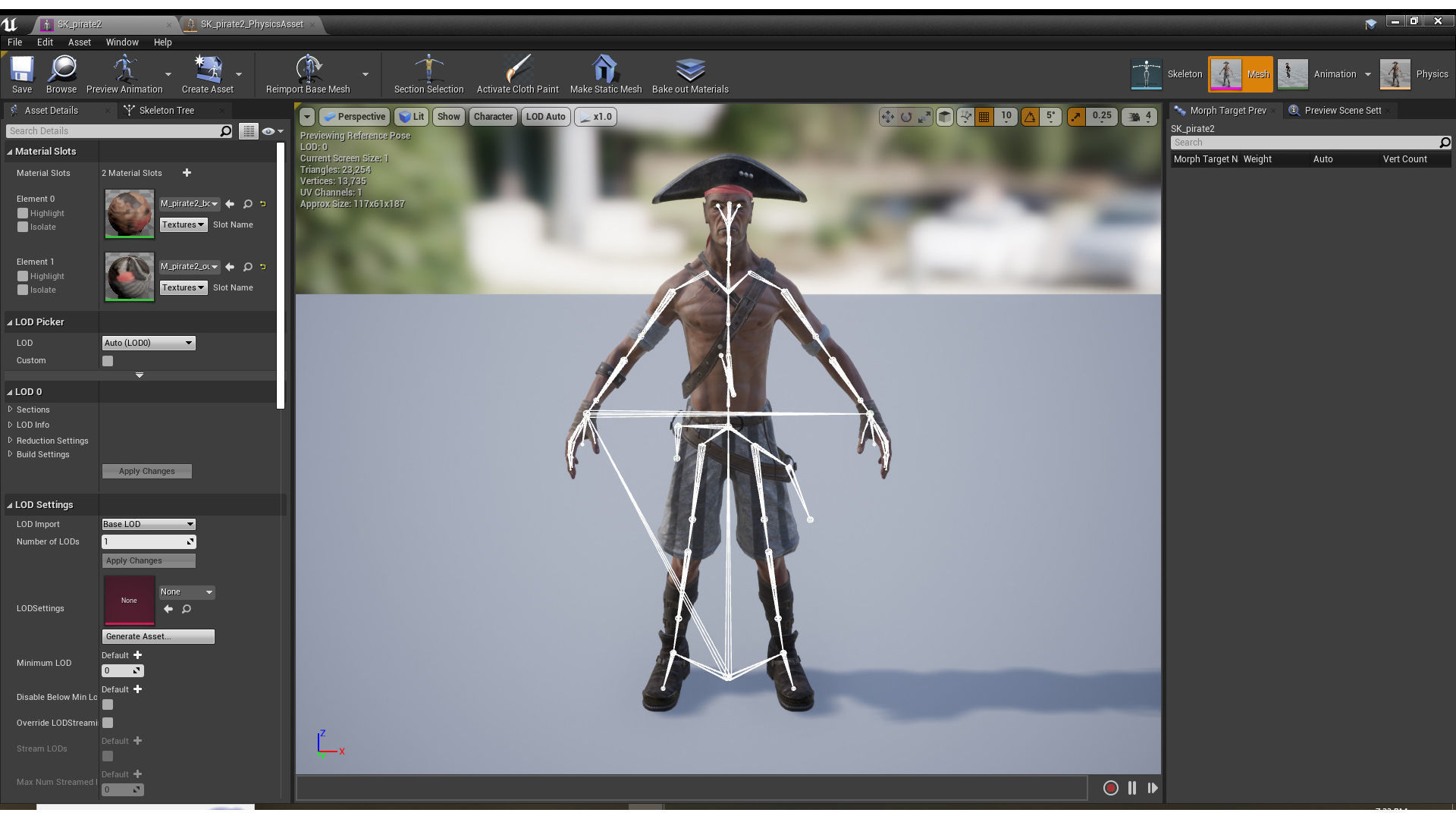 PIRATE R2 Low-poly 3D model_17