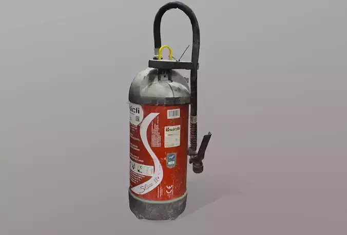 Extinguisher 3D model