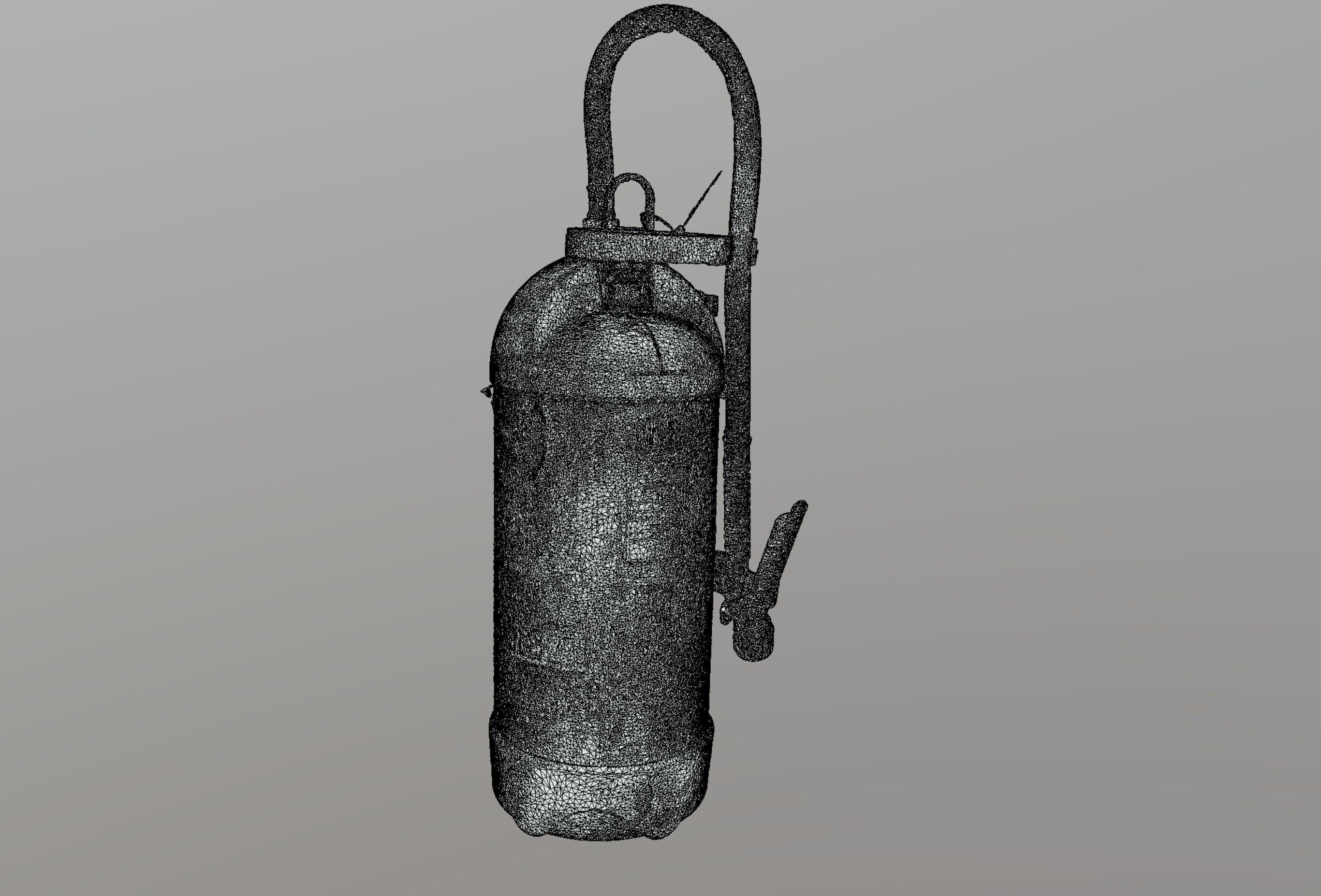 Extinguisher 3D model_4