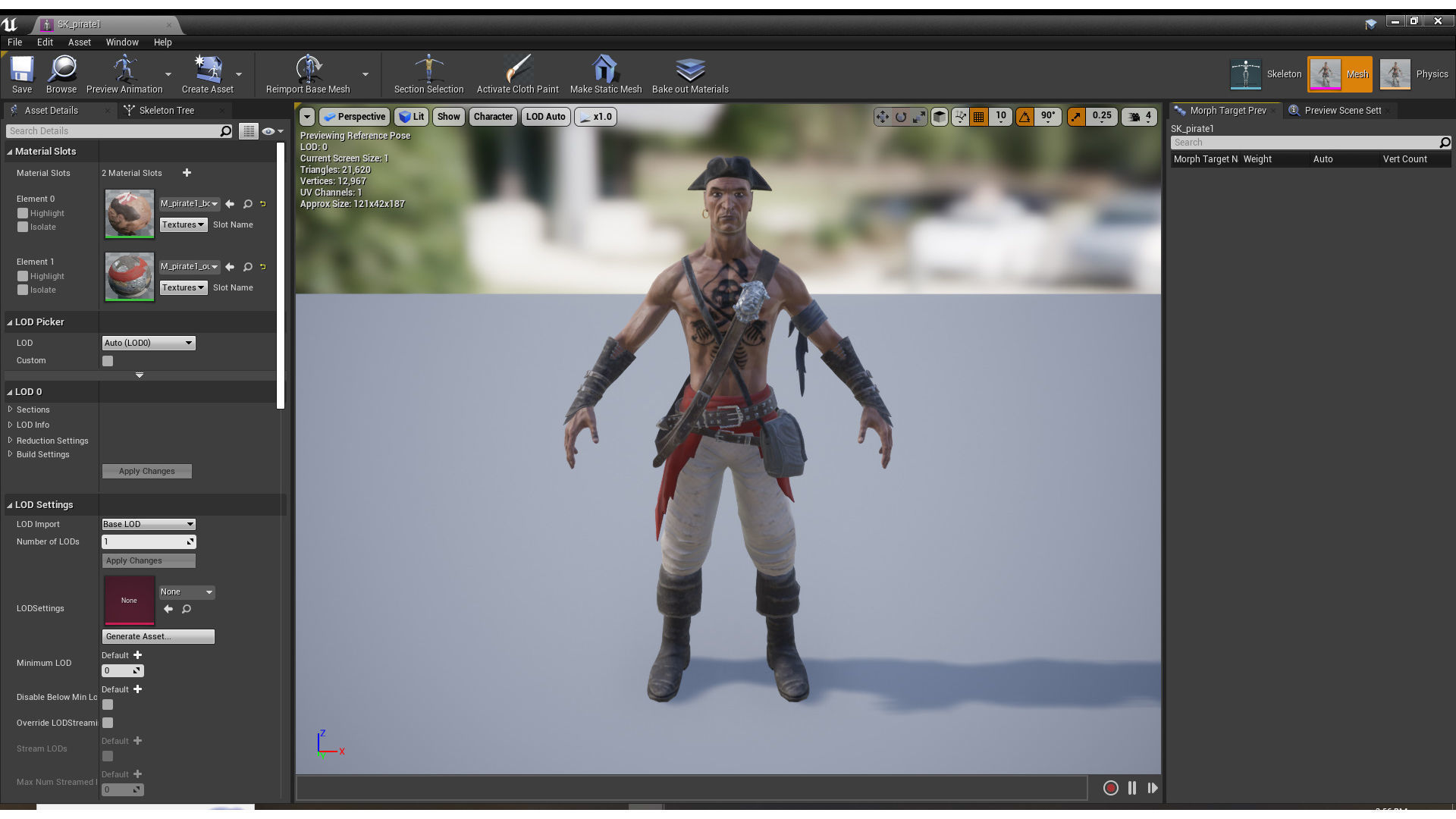 PIRATE R1 Low-poly 3D model_18
