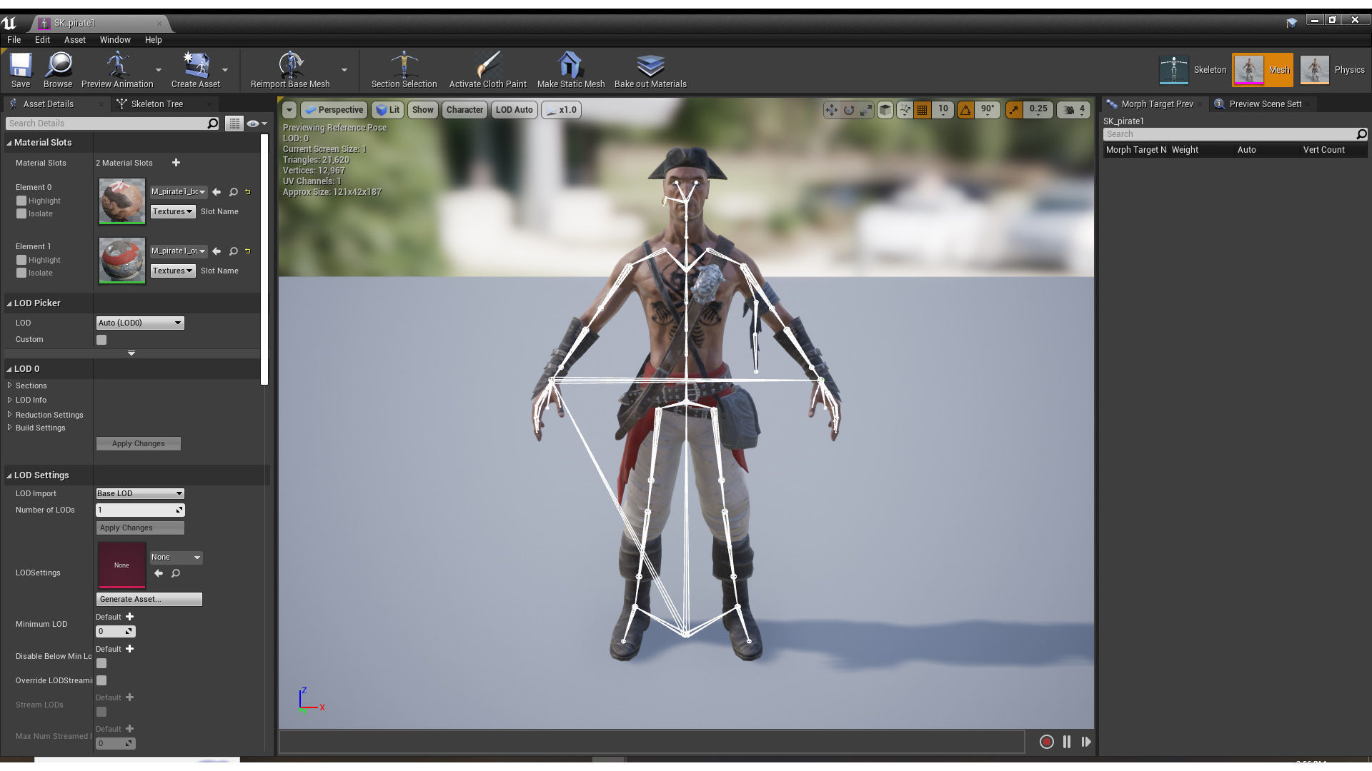 PIRATE R1 Low-poly 3D model_17