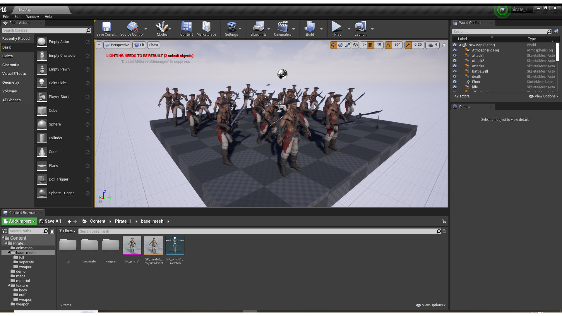 PIRATE R1 Low-poly 3D model_16