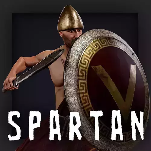 SPARTAN ILOTE R Low-poly 3D model