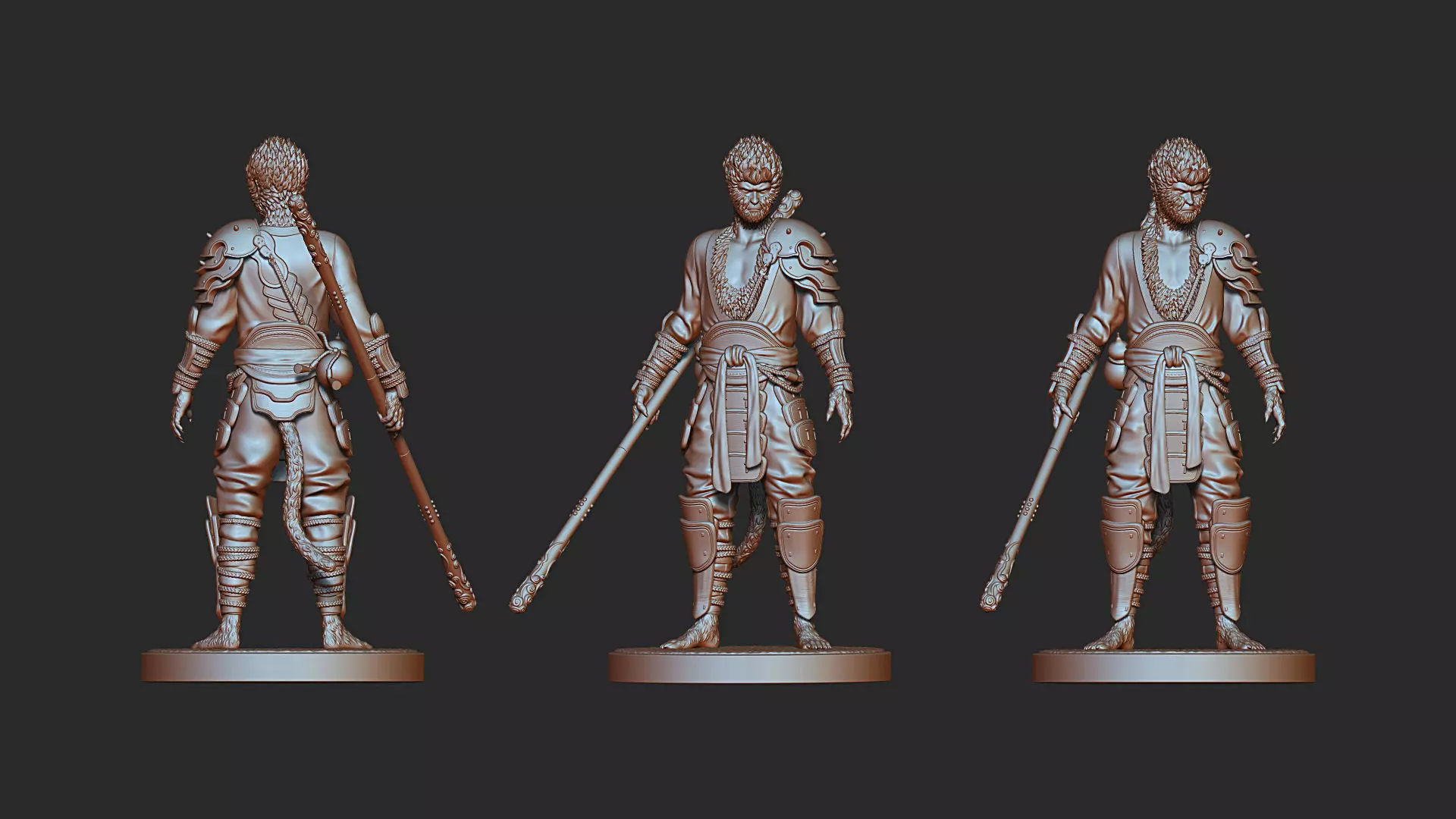 Black Myth Wukong 3D Model Free 3D print model