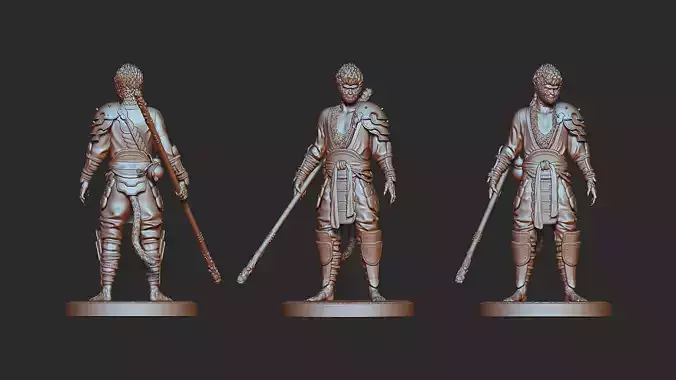 Black Myth Wukong 3D Model