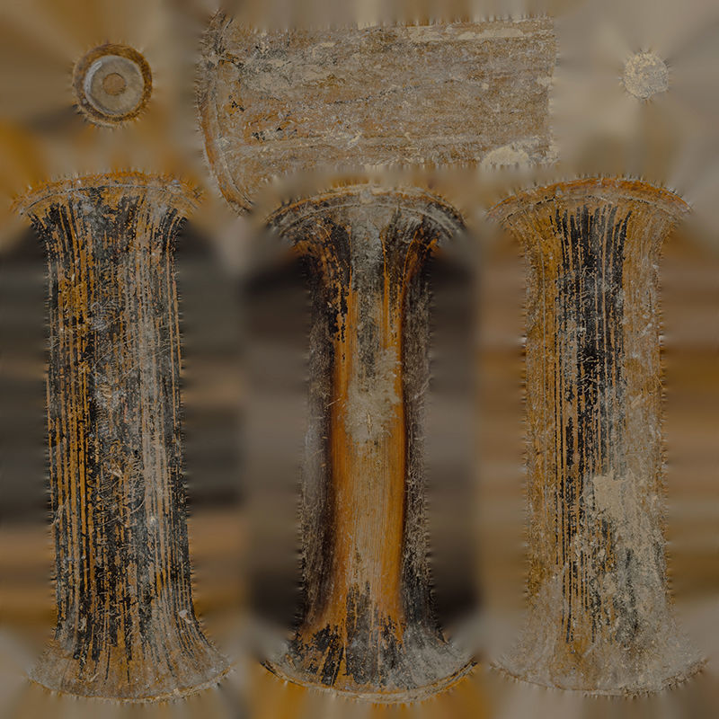 Anydrafts Crutch 01 Low-poly 3D model_8