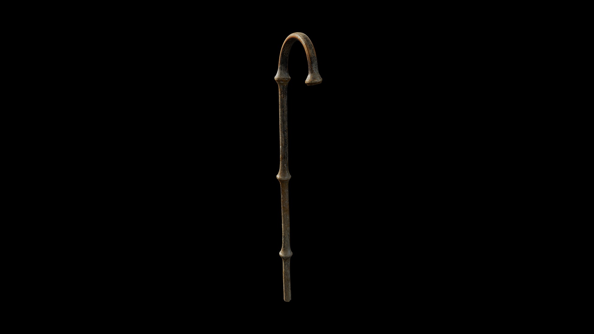 Anydrafts Crutch 01 Low-poly 3D model_6
