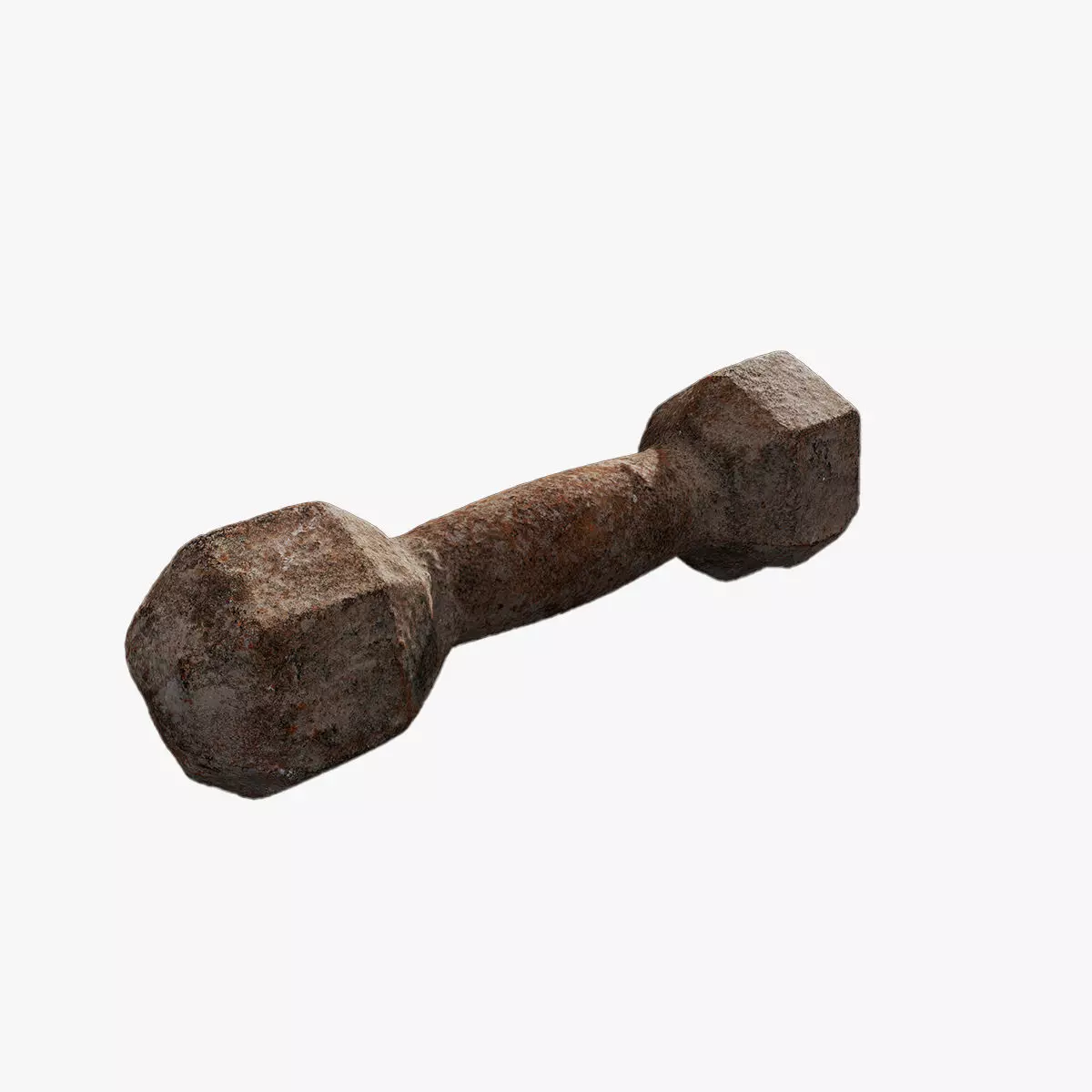 Anydrafts Dumbbell 01 Low-poly 3D model_0