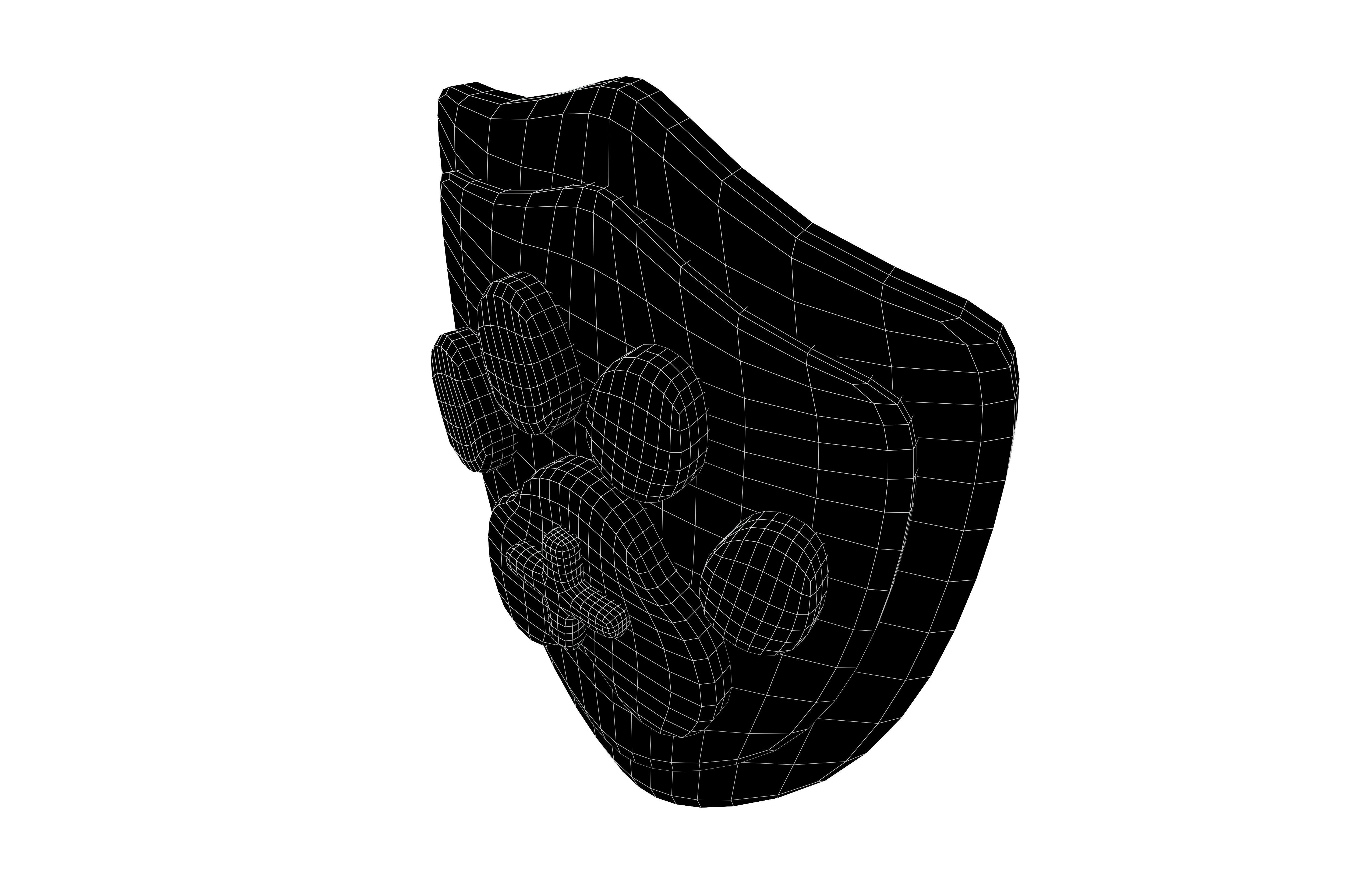 Pet Insurance Icon v1 002 Low-poly 3D model_6