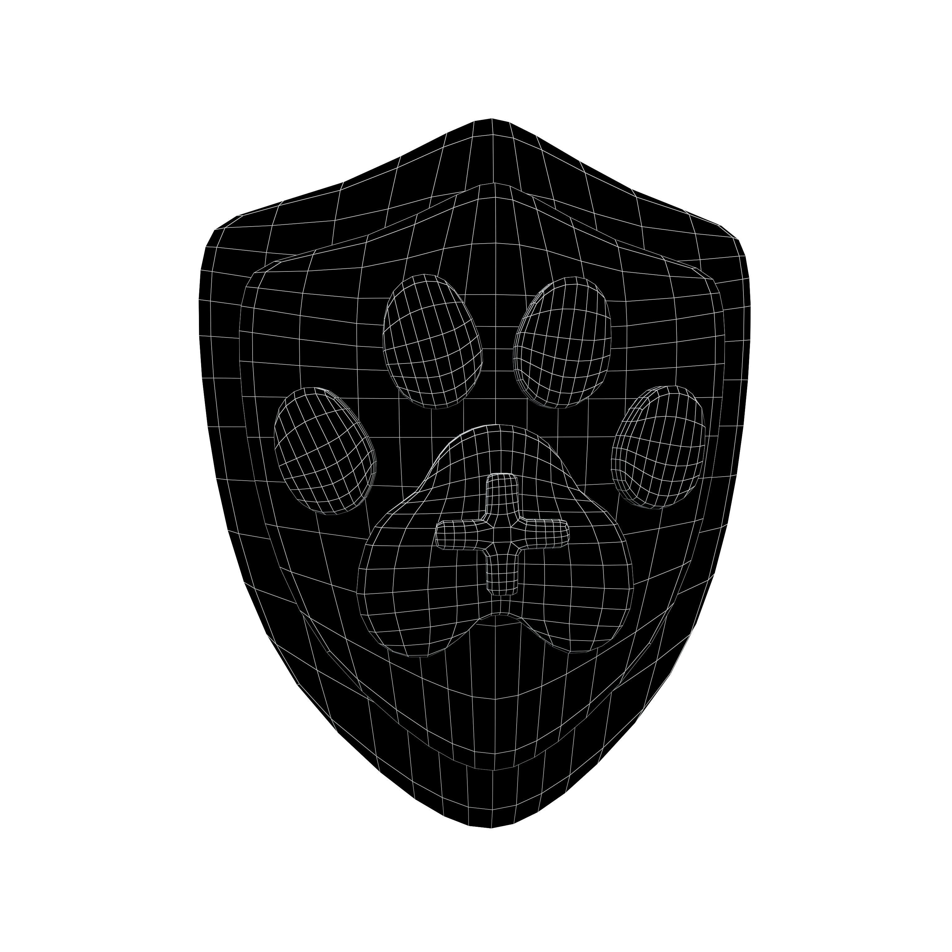 Pet Insurance Icon v1 002 Low-poly 3D model_4