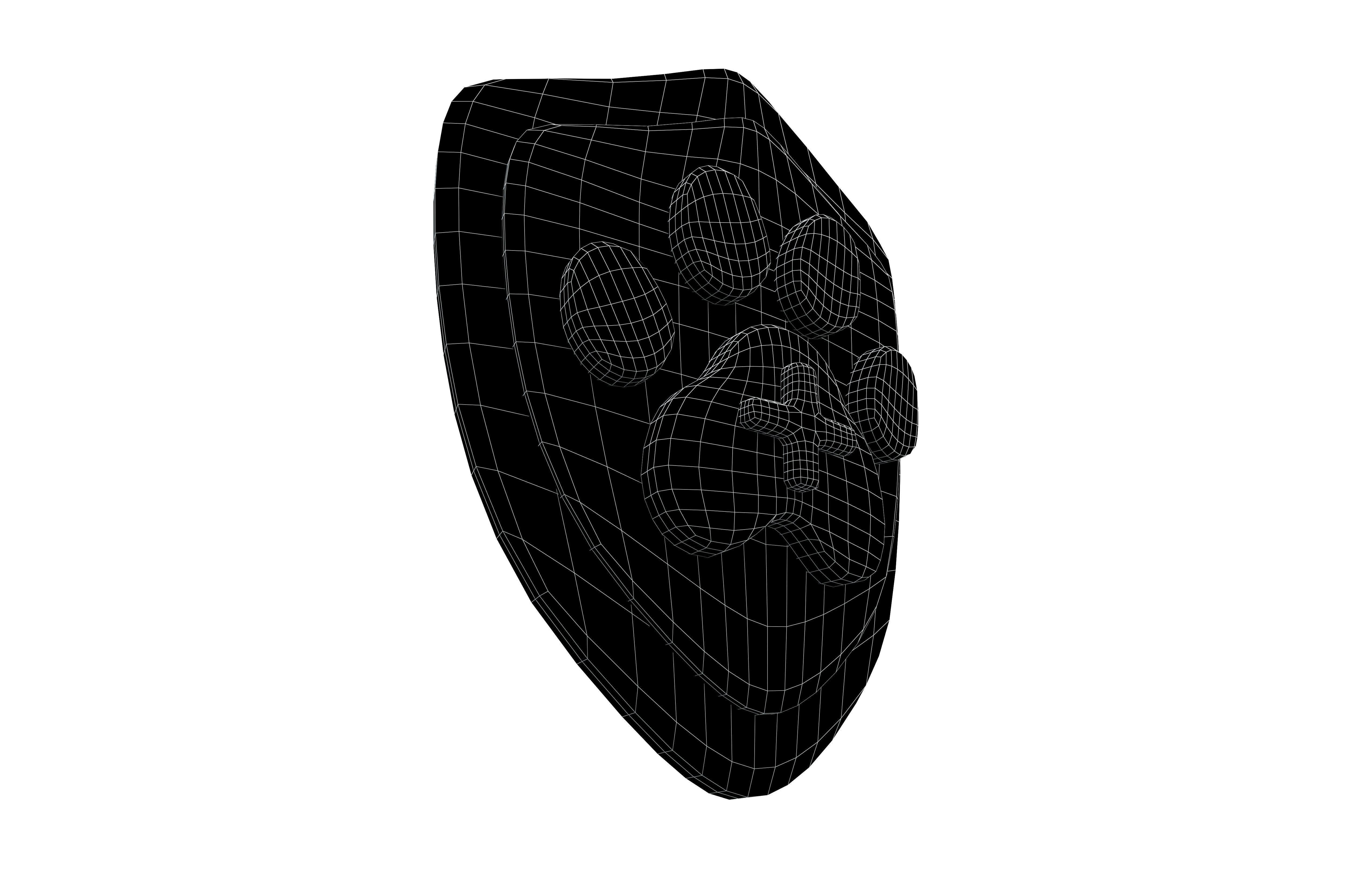 Pet Insurance Icon v1 002 Low-poly 3D model_7