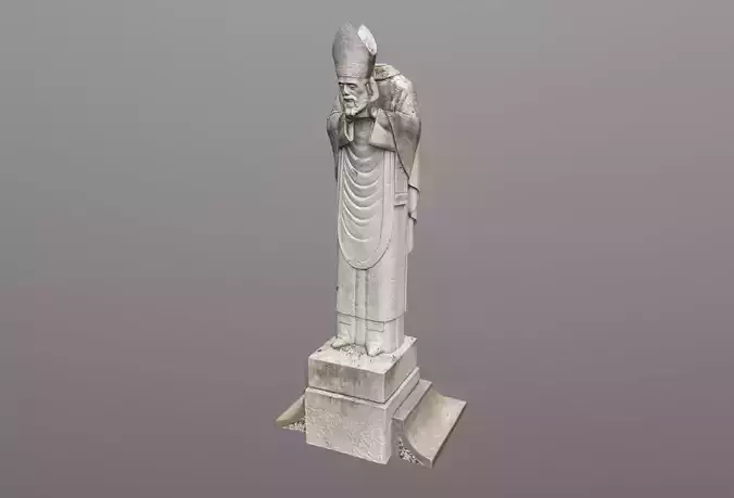Saint Denis statue