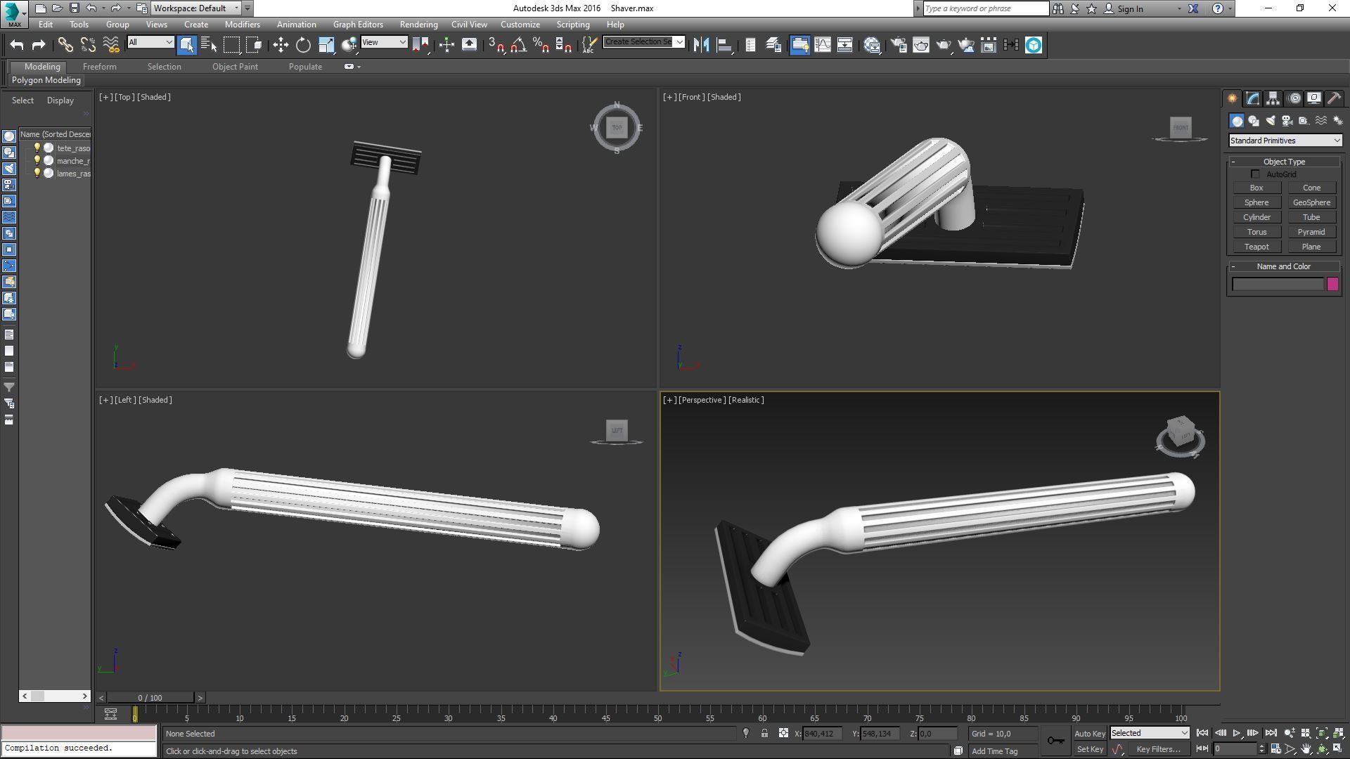 Shaver 3D model_5