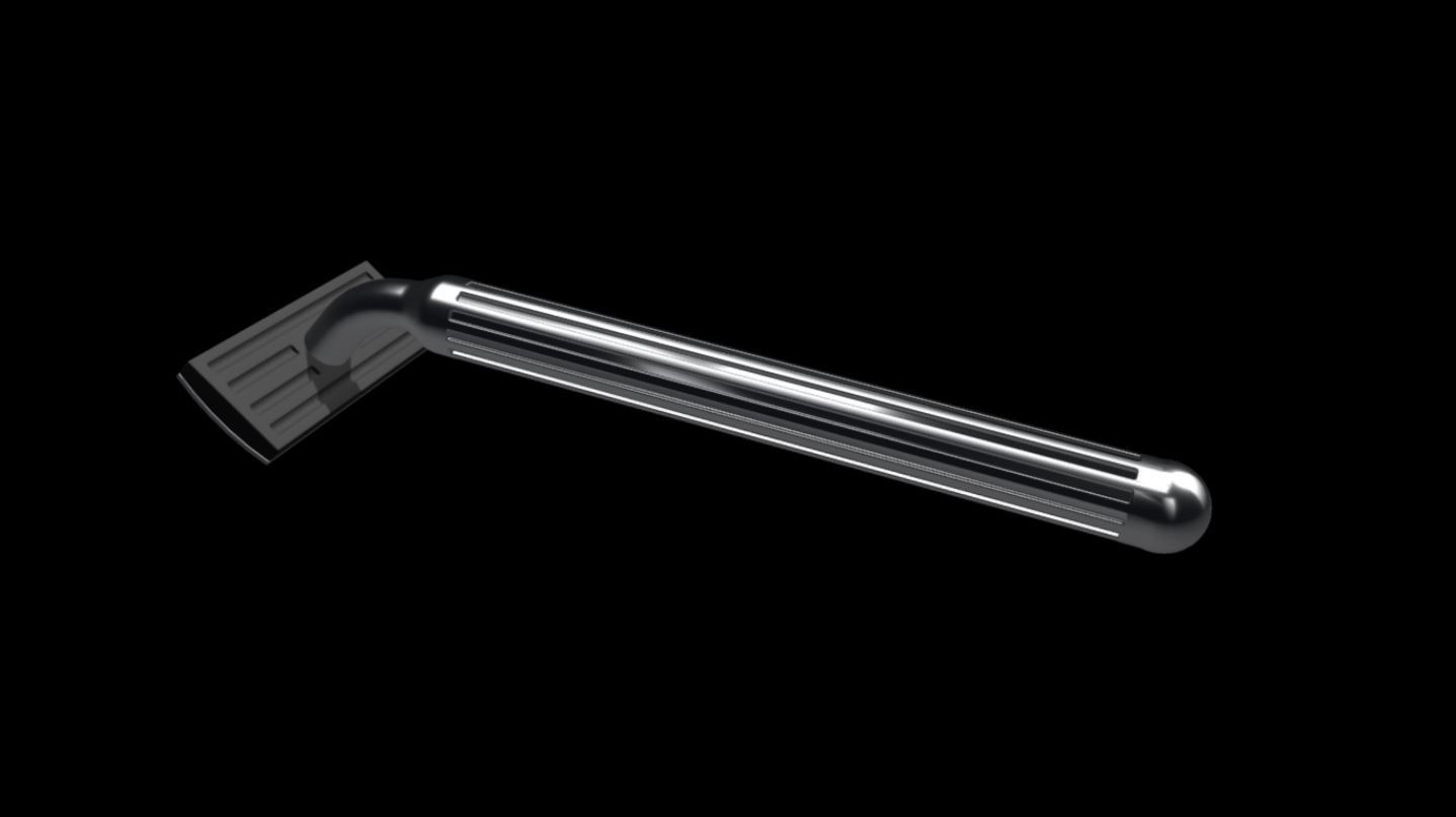 Shaver 3D model_2