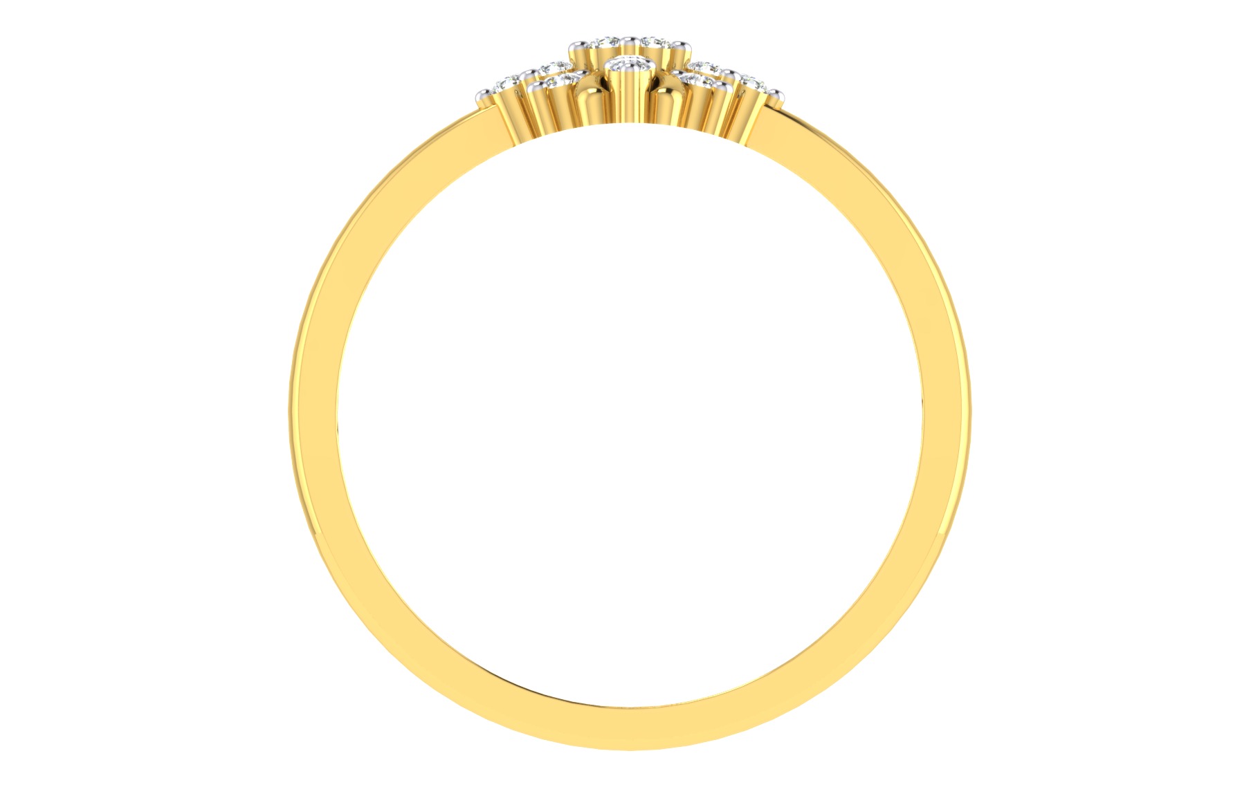 Women Ring Render 3dm STL OBJ FBX MGX Details 3D print model_3