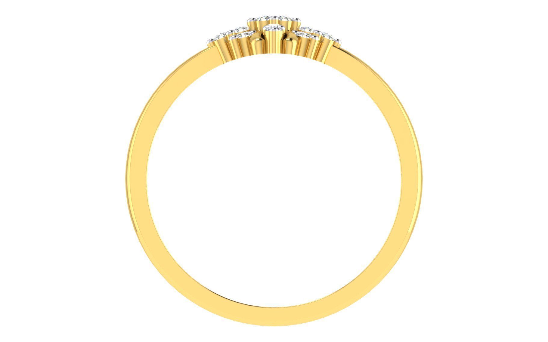 Women Ring Render 3dm STL OBJ FBX MGX Details 3D print model_2