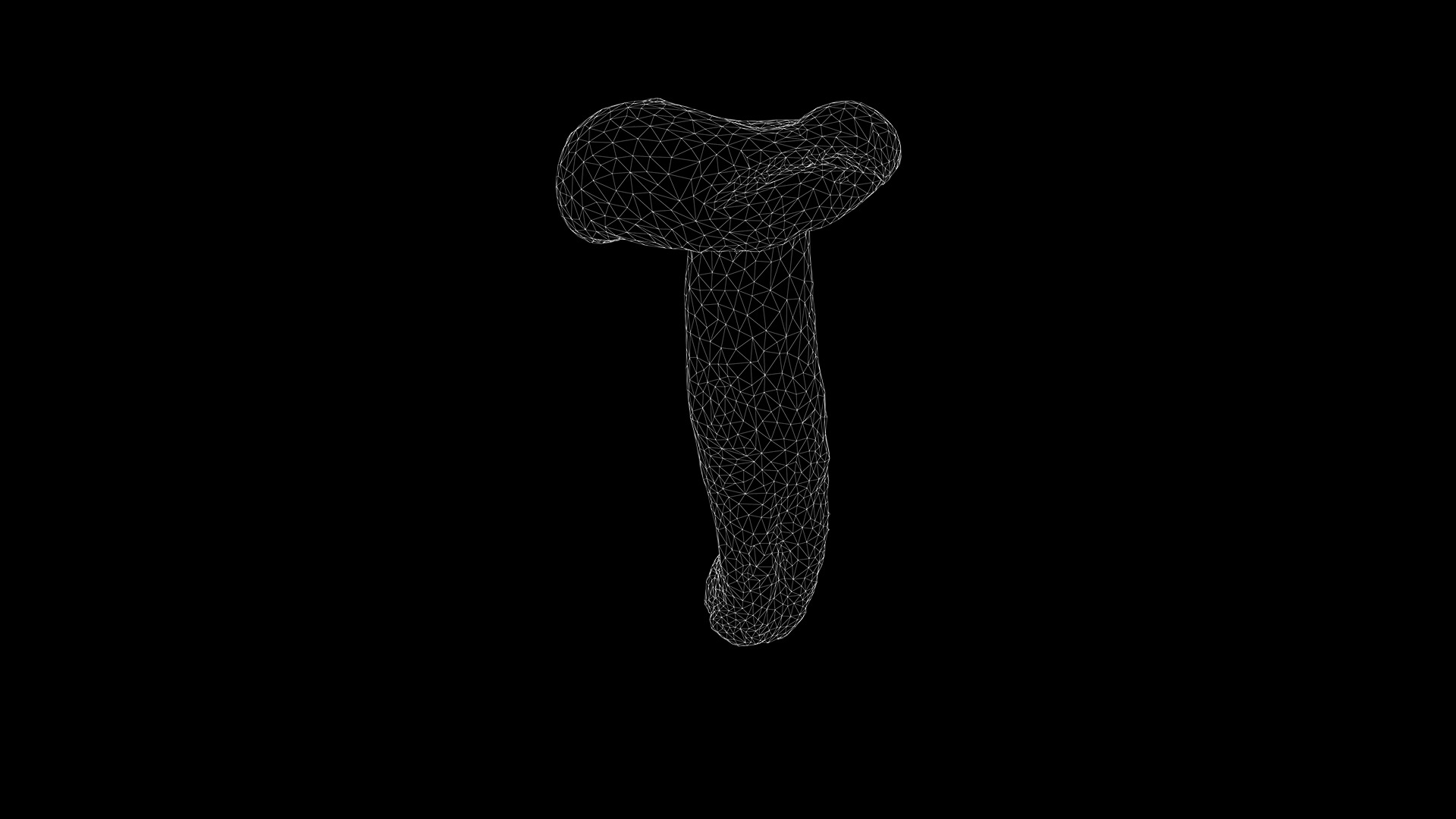 Anydrafts Mushroom 05 Low-poly 3D model_3