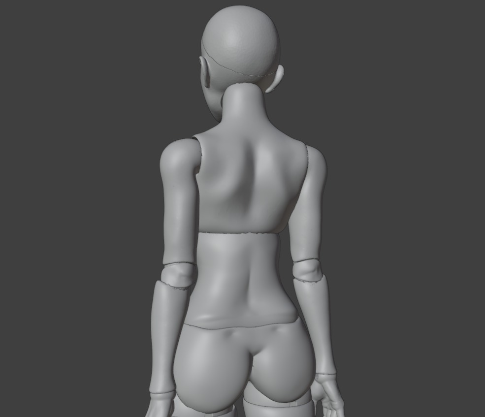 BJD teenage 3D print model_3