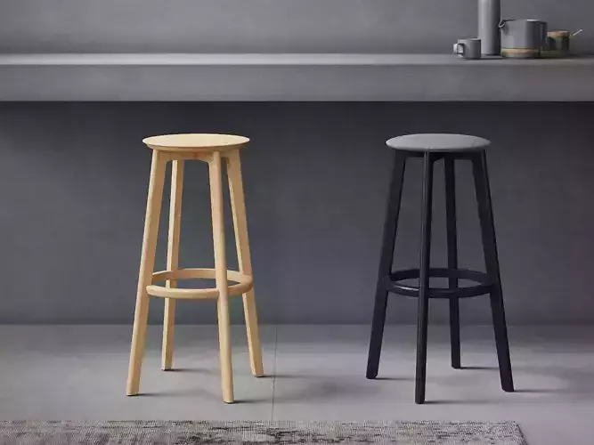 13 Bar Chair 3D model