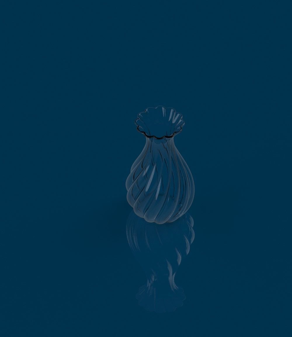 3D Vase Model 3D model_3