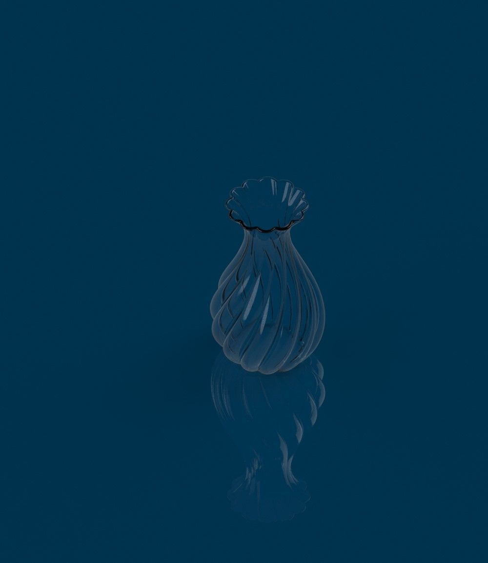 3D Vase Model 3D model_5