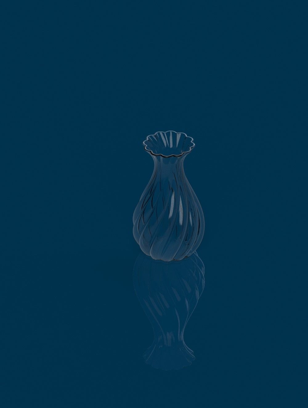 3D Vase Model 3D model_1