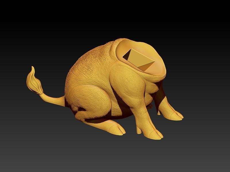 Kawaii Mini Wild Boar 3D print model_7