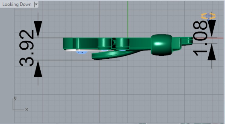 letter A STL 3D pendant jp0049 3D print model_9