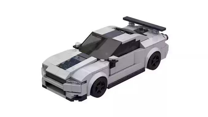 MocBricks3D - Lego Nissan Skyline GT-R r34