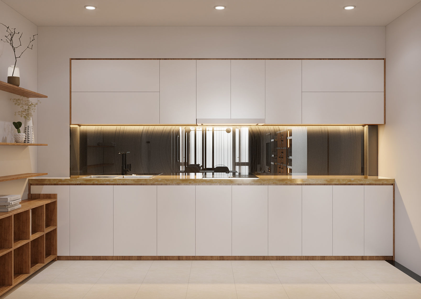 Scandinavian Living Room 3D model 3D model_11