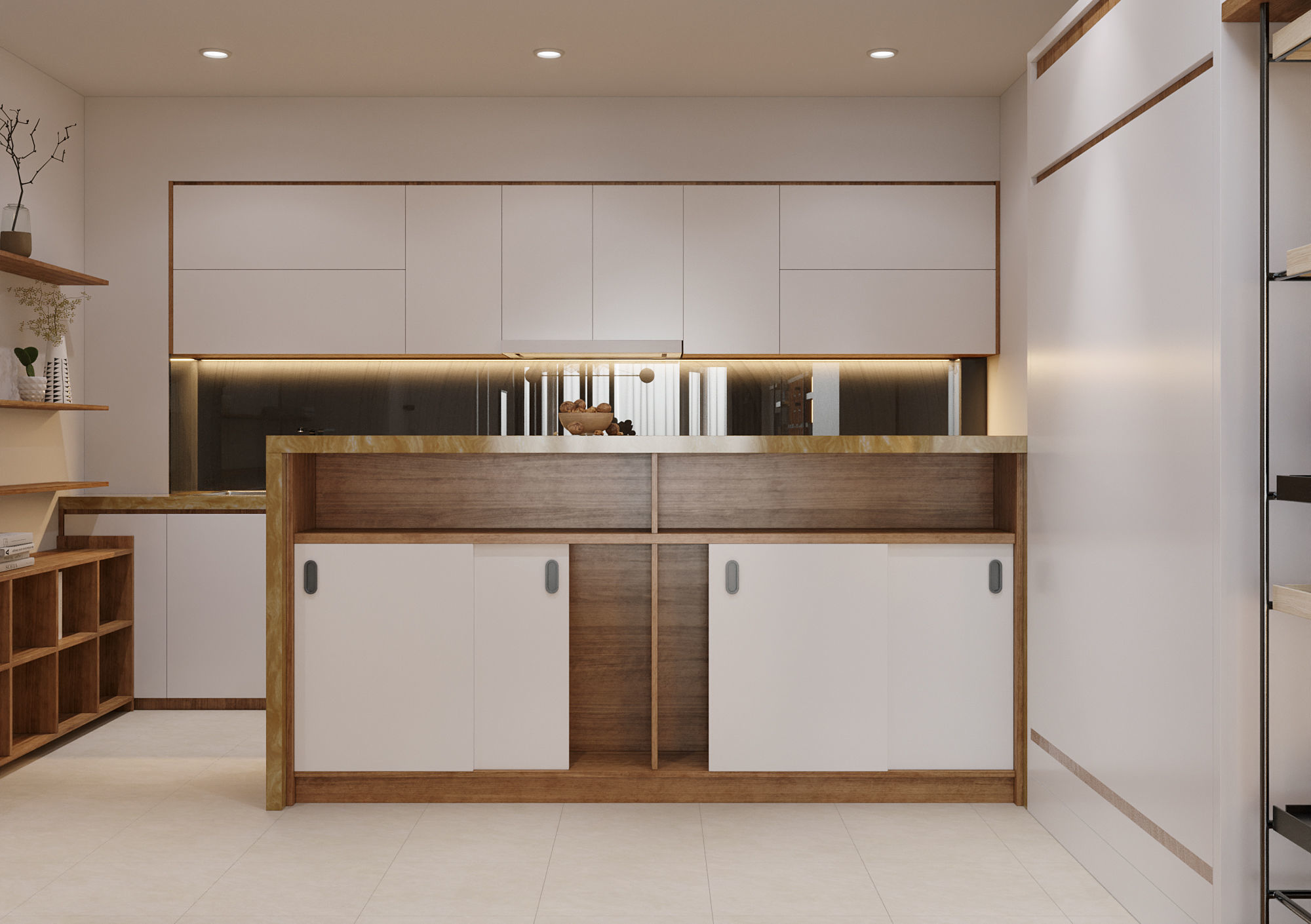 Scandinavian Living Room 3D model 3D model_10