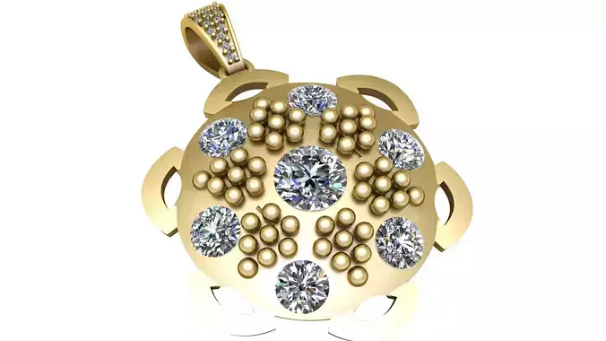 VALANOVA DIAMOND PENDANT 3D PRINTABLE MODEL