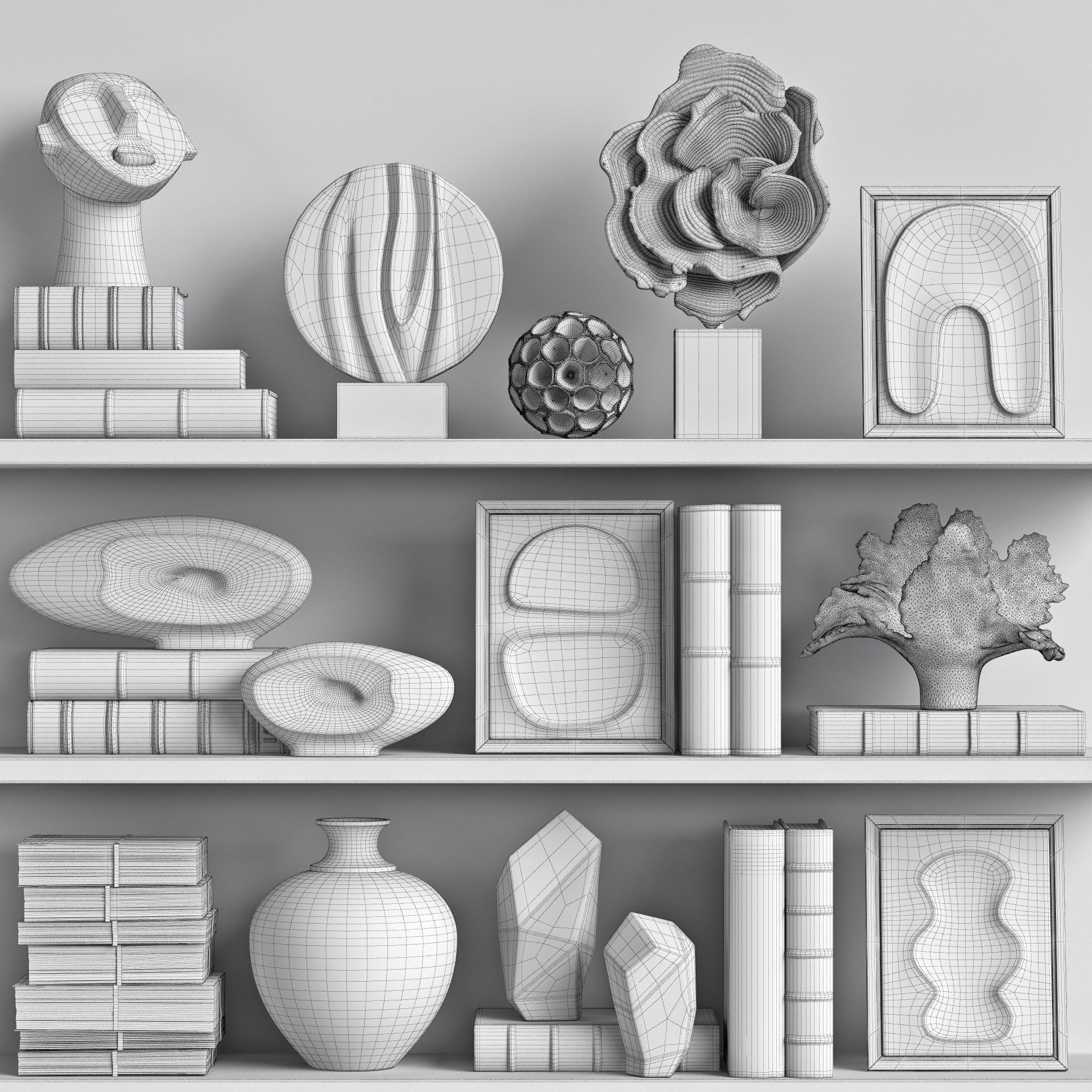 Decor Set 243 3D model_6