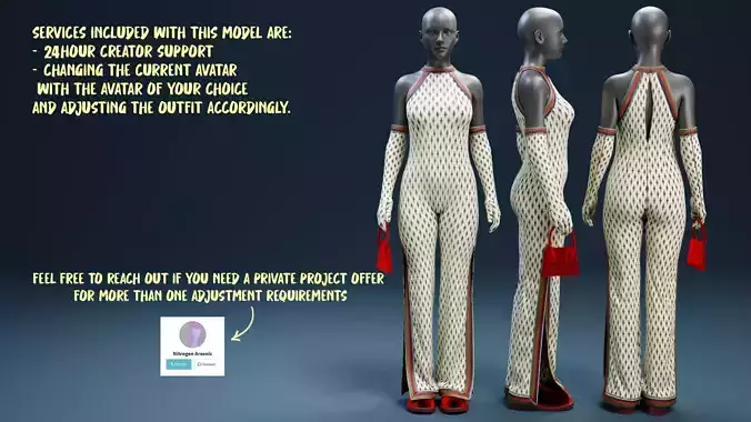 Halter Neck Xmas  Set with Velvet Boots and Mini Purse