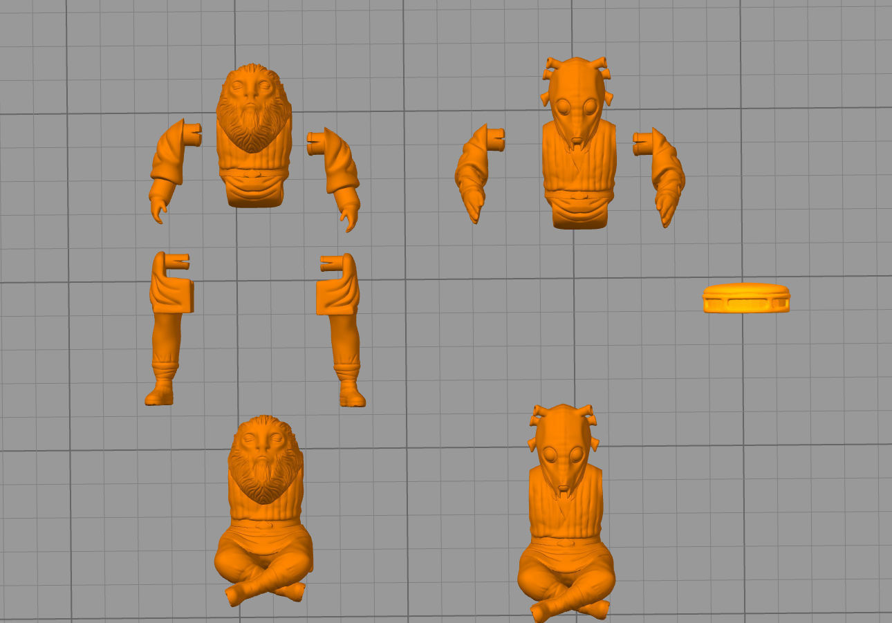 Star Wars Jedi Acolyte Younglings 3D print model_2